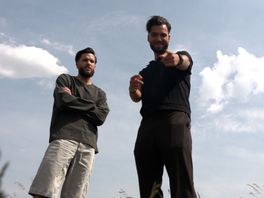 Massimo Fonseca (links) en Mink Peeters