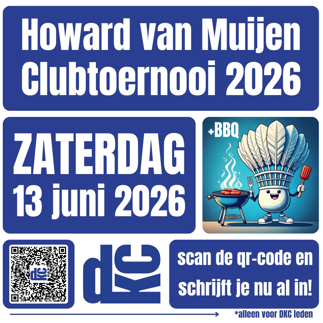 Howard van Muijen clubtoernooi 2026
